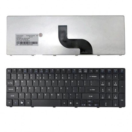 Bàn phím dùng cho Acer 5738,5810,5536,GATEWAY NV59C,NV53,NV55,NV73,E1-521 E1-531,E1-571 (Màu đen)