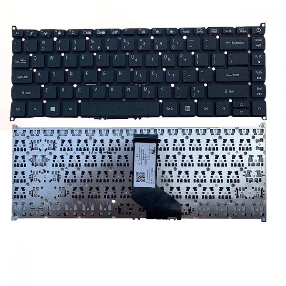 Bàn phím dùng cho Acer A314-33,A314-41,A514-51,A514-51G,A514-51K,A514-51KG,Acer Travelmate P214-41-G2,P214-41-G3,P214-53,P214-53G (Có nút nguồn)