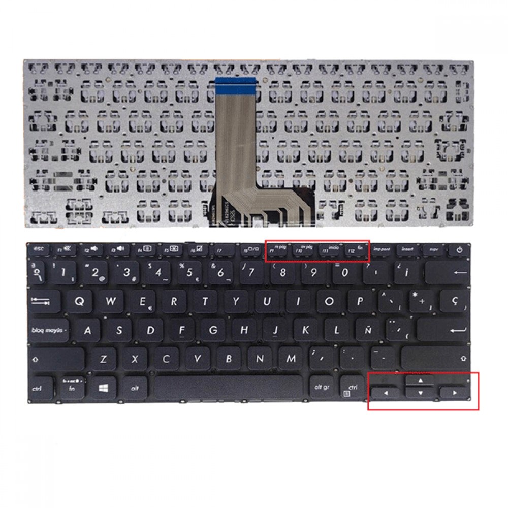 Bàn phím dùng cho Asus A412,X412,X412F,X412FA,X412U (Màu Đen)