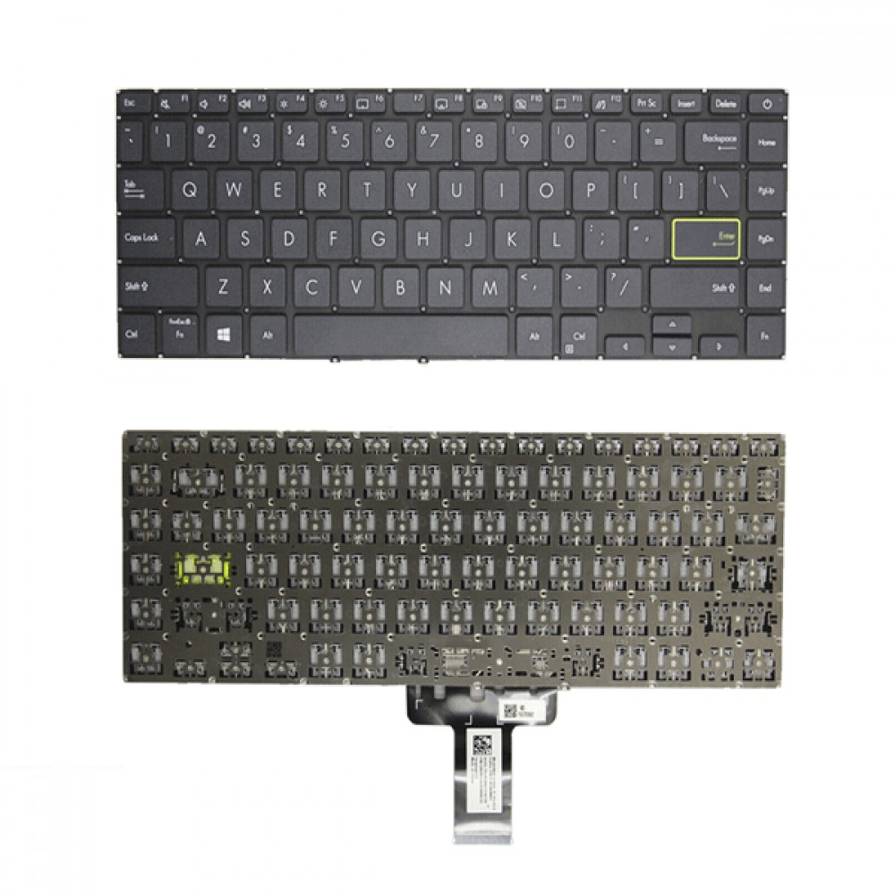 Bàn phím dùng cho Asus A415E,S433EA,S433EQ,S433FL,S433FA,X421,UX434I,UX434IQ,UM434I,UM434IQ,UM433IQ,Q407IQ,TP470,TM420 TM420U,TM420UA,TM420IA,TP420,TP420U,TP420L (Màu Bạc )