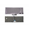Bàn phím dùng cho Asus Q408,Q408U,Q408UG (Màu Bạc Hồng ) Có đèn