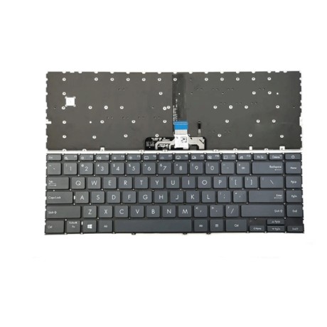 Bàn phím dùng cho Asus Q408,Q408U,Q408UG (Màu Xanh Đen ) Có đèn
