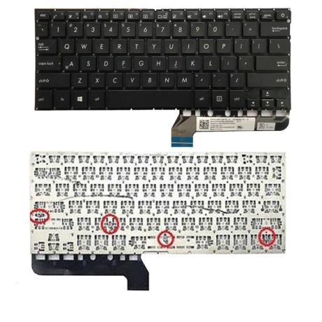 Bàn phím dùng cho Asus UX305UAB,UX360UA,UX430 (Màu Đen)