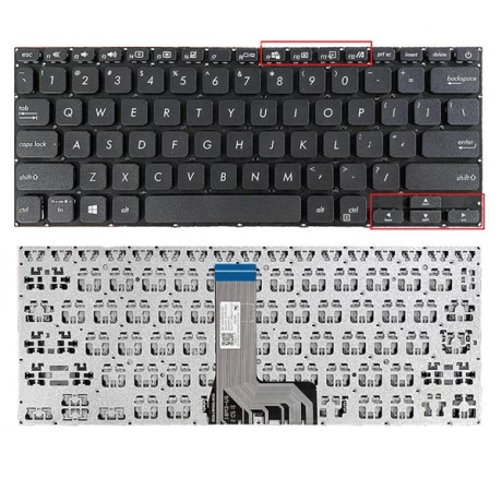 Bàn phím dùng cho Asus X409J,X409D,X409U,X409F,X409BA.X409MA,X415 (Màu Đen)
