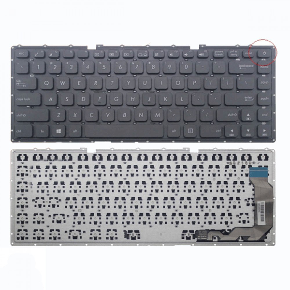 Bàn phím dùng cho Asus X441,X441S,X441SA,X441SC,X441N,X441NA (Màu Đen)