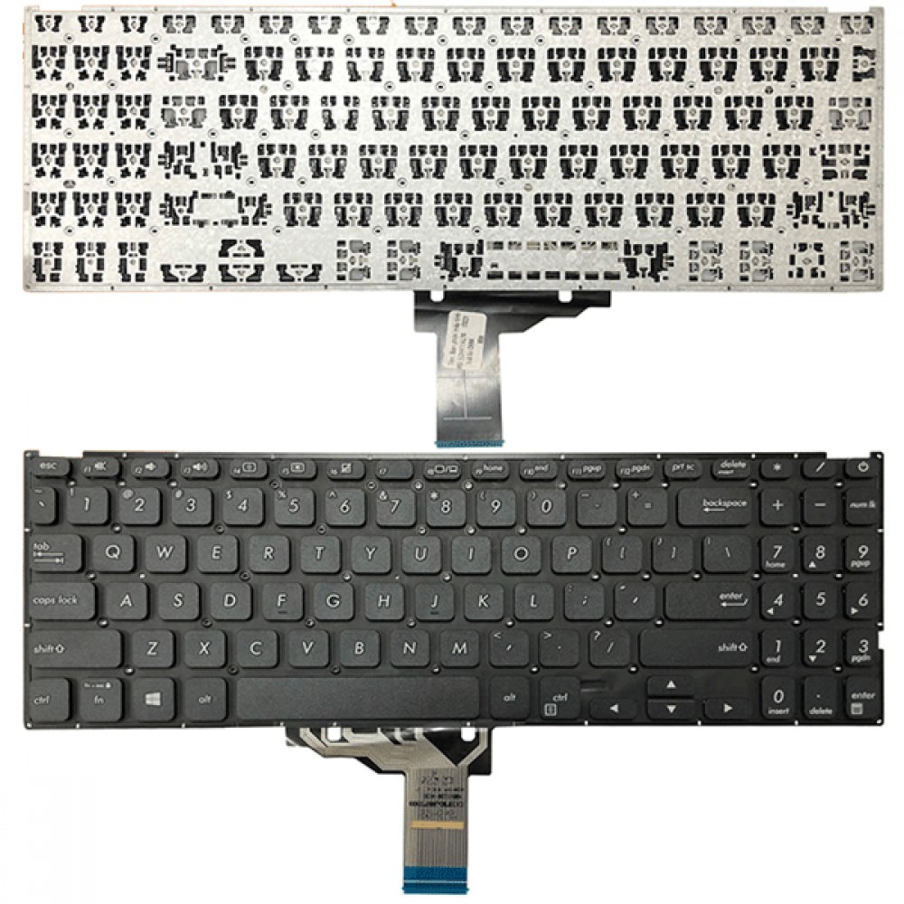 Bàn phím dùng cho Asus X509FA,X509FB,X509FJ,X509FL,X509MA,X509UA,X509UB,X515,R565 (Màu Đen)