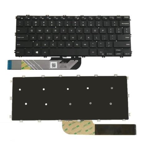 Bàn phím dùng cho Dell Latitude 3400,Dell Inspiron 5480,5481,5482,5485,5488,5491,5580,5585,7386,7586,P76F,P77F,P91G,P92G,P93G,P111G,Dell Vostro 5481,5581