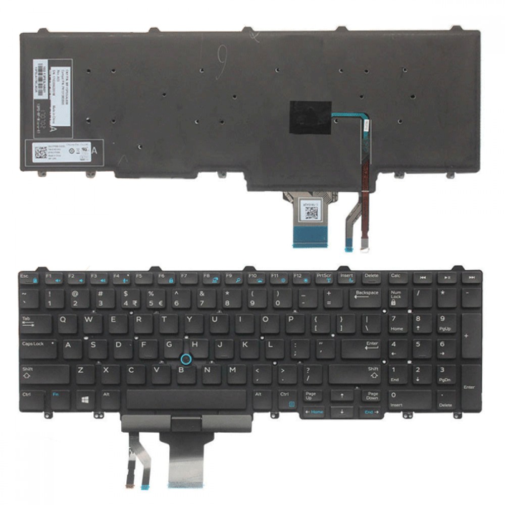 Bàn phím dùng cho Dell Latitude E5550,E5570,E5580,E5590,Dell Precision 3520,7520,7720