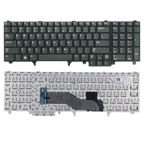 Bàn phím dùng cho Dell Latitude E6520,E6530,E6540,E5520,E5530,M2800,M4600,M4700,M4800,M6600,M6700,M6800