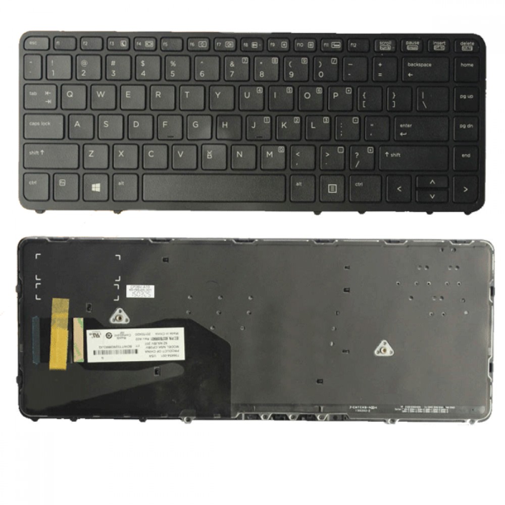 Bàn phím dùng cho Hp 840 G1,840 G2,850 G1,850 G2,Hp ZBook 14 G1,14 G2,15U G1,15U G2 (Có Khung)