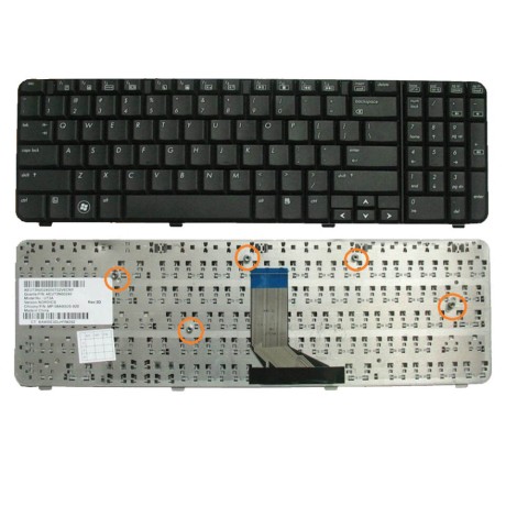 Bàn phím dùng cho Hp CQ61,G61 (Màu Đen)