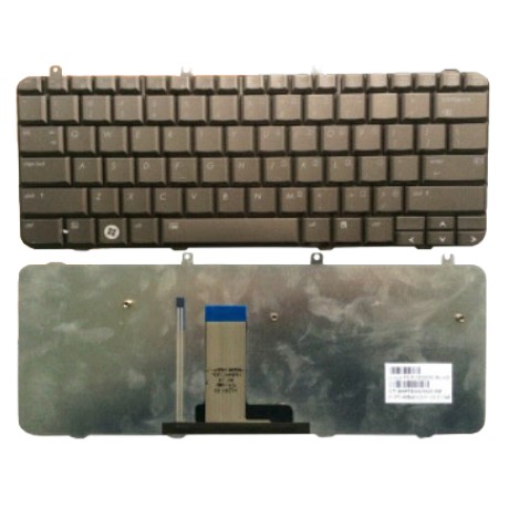 Bàn phím dùng cho Hp DV3-1000 (Màu Đồng) Có Đèn
