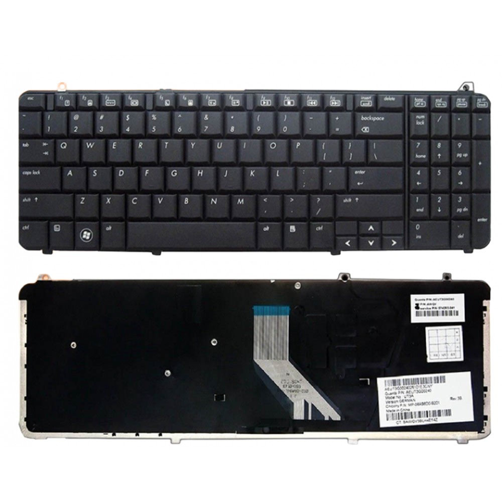 Bàn phím dùng cho Hp DV6-1000 (Màu Đen)
