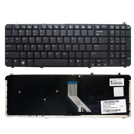 Bàn phím dùng cho Hp DV6-1000 (Màu Đen)