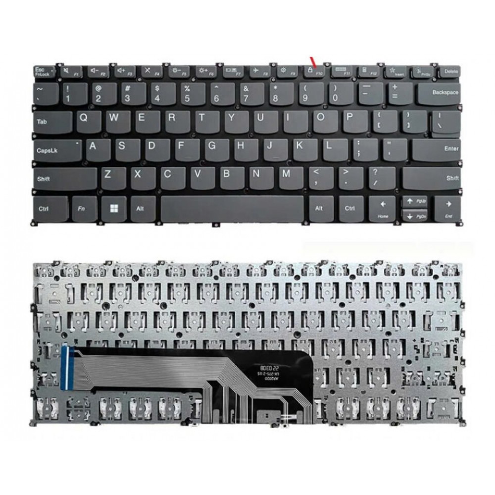 Bàn phím dùng cho Lenovo 14ARE,14IIL,14ALC,14ITL,14ACN6,14ITL6,14APH8,14S G2 ITL (Màu Xám)