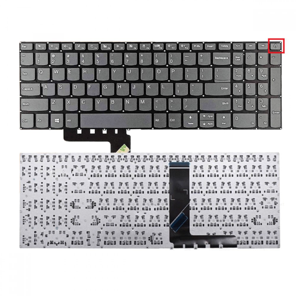 Bàn phím dùng cho Lenovo 320-15ABR,320-15AST,320-15IAP,320-15IKB (Có nút nguồn)