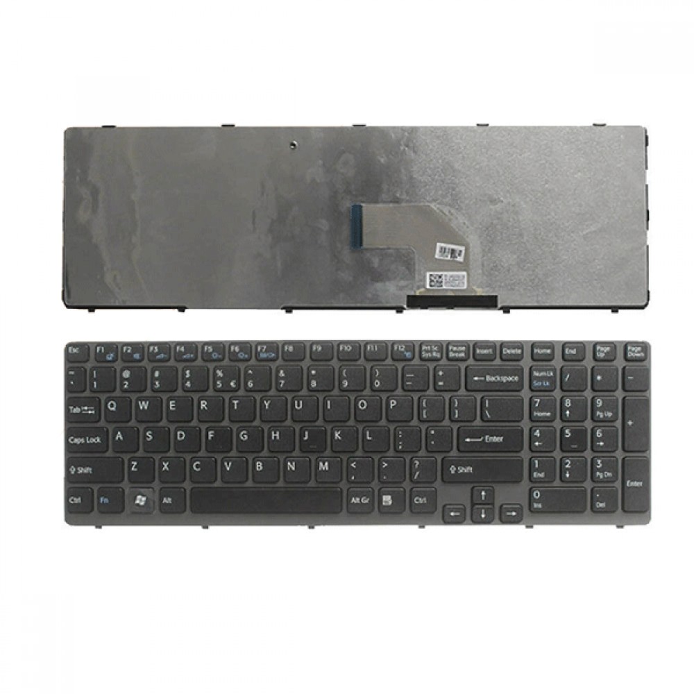 Bàn phím dùng cho Sony Sve-15,Sve-17 (Màu Đen) Có Khung