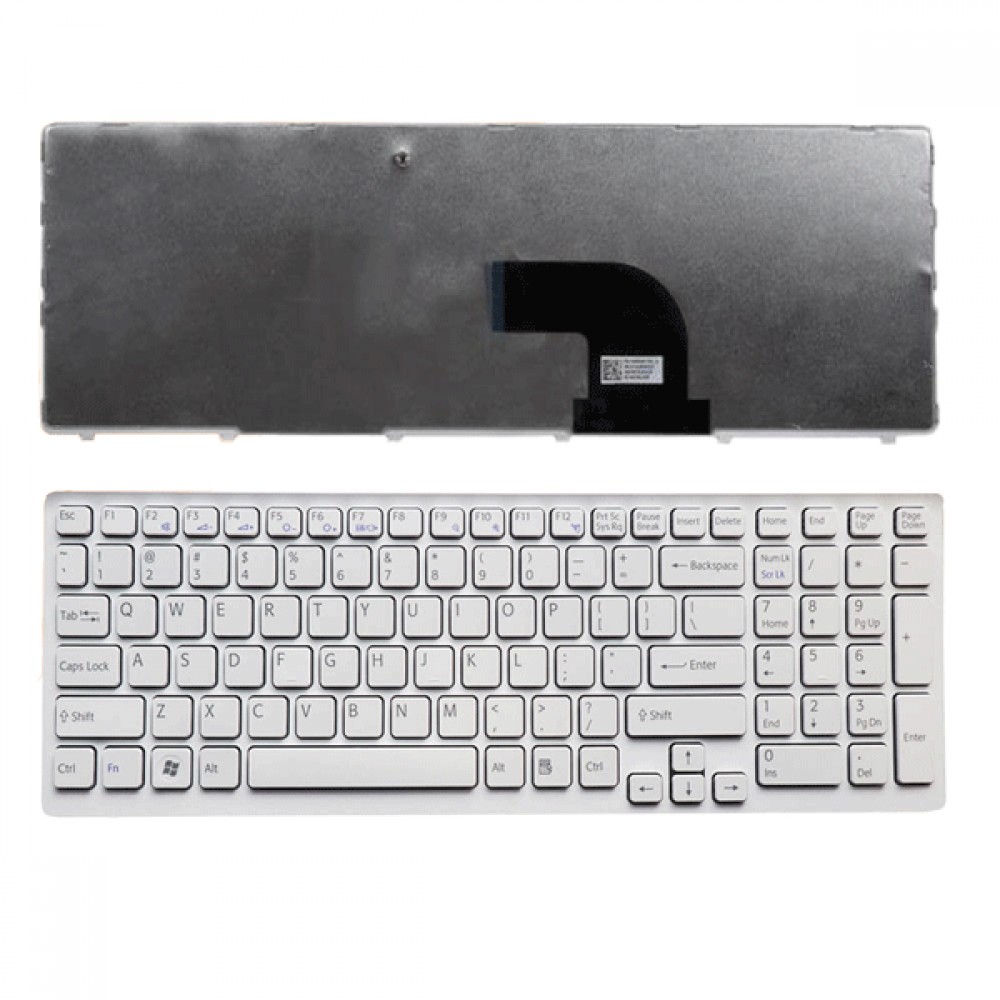 Bàn phím dùng cho Sony Sve-15,Sve-17 (Màu Trắng) Có Khung