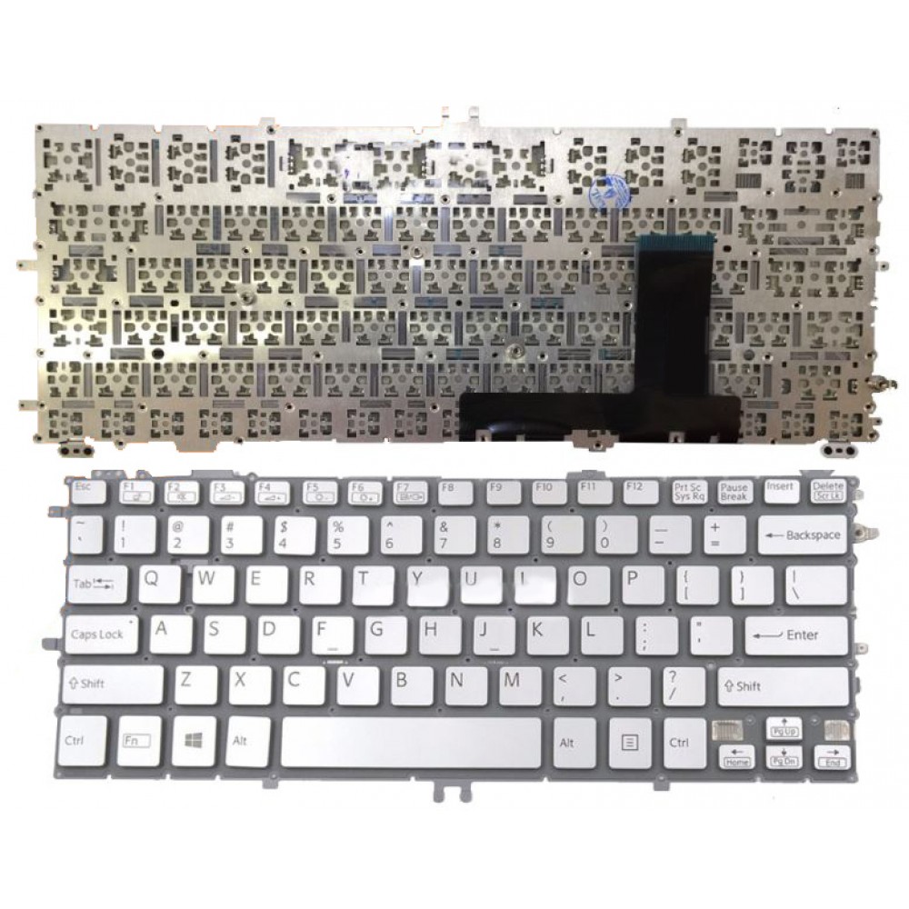 Bàn phím dùng cho Sony Svp-11 (Màu Bạc)