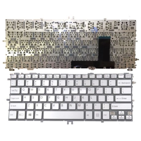 Bàn phím dùng cho Sony Svp-11 (Màu Bạc)