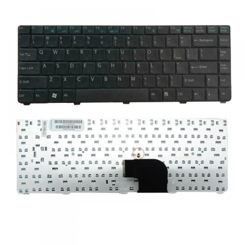Bàn phím dùng cho Sony Vgn-C (Màu Đen)