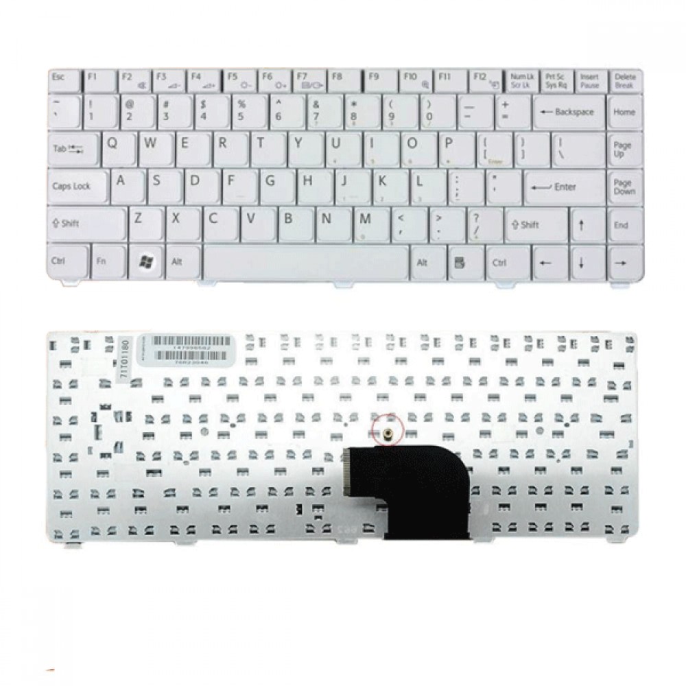 Bàn phím dùng cho Sony Vgn-C (Màu Trắng)