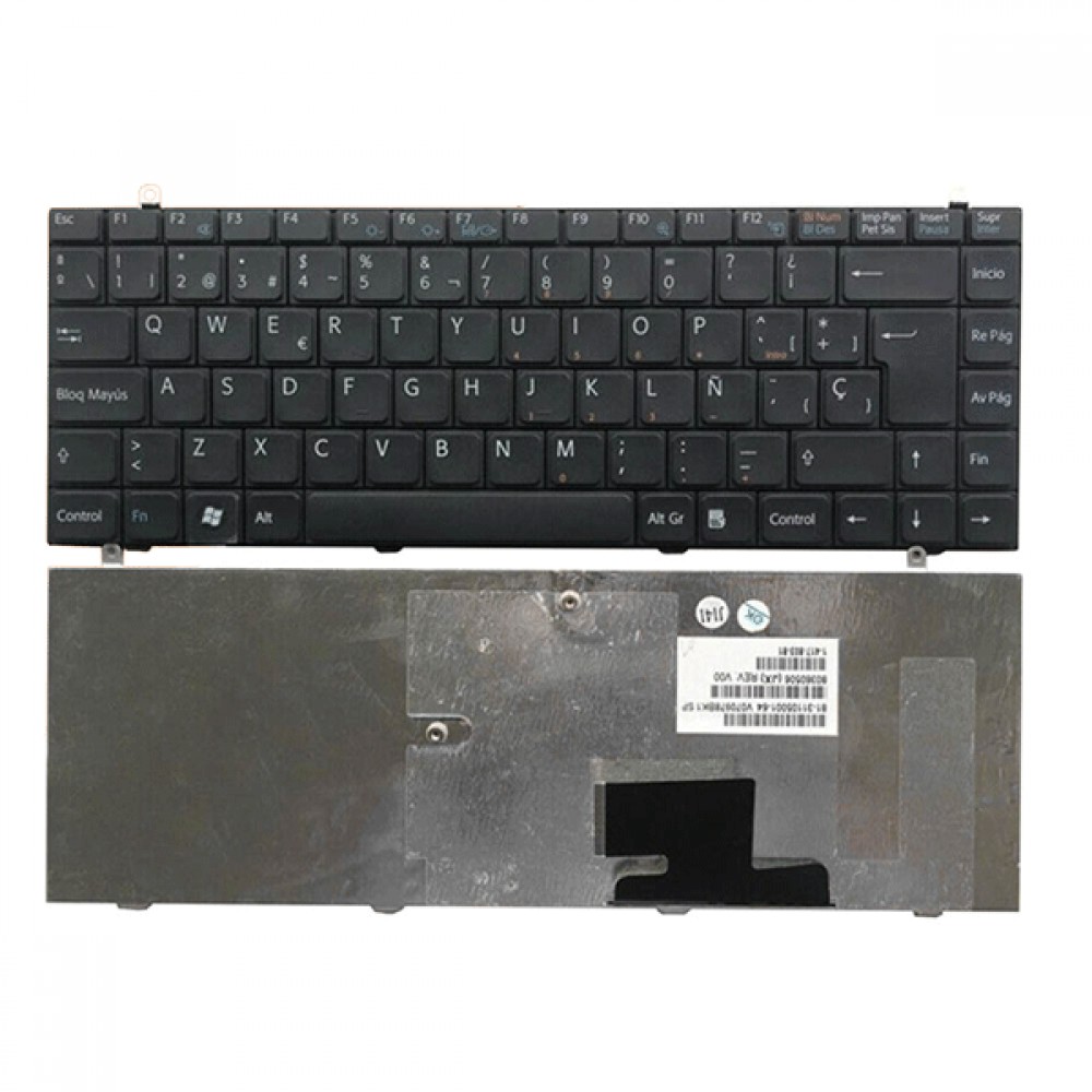 Bàn phím dùng cho Sony Vgn-FZ (Màu Đen) Châu âu