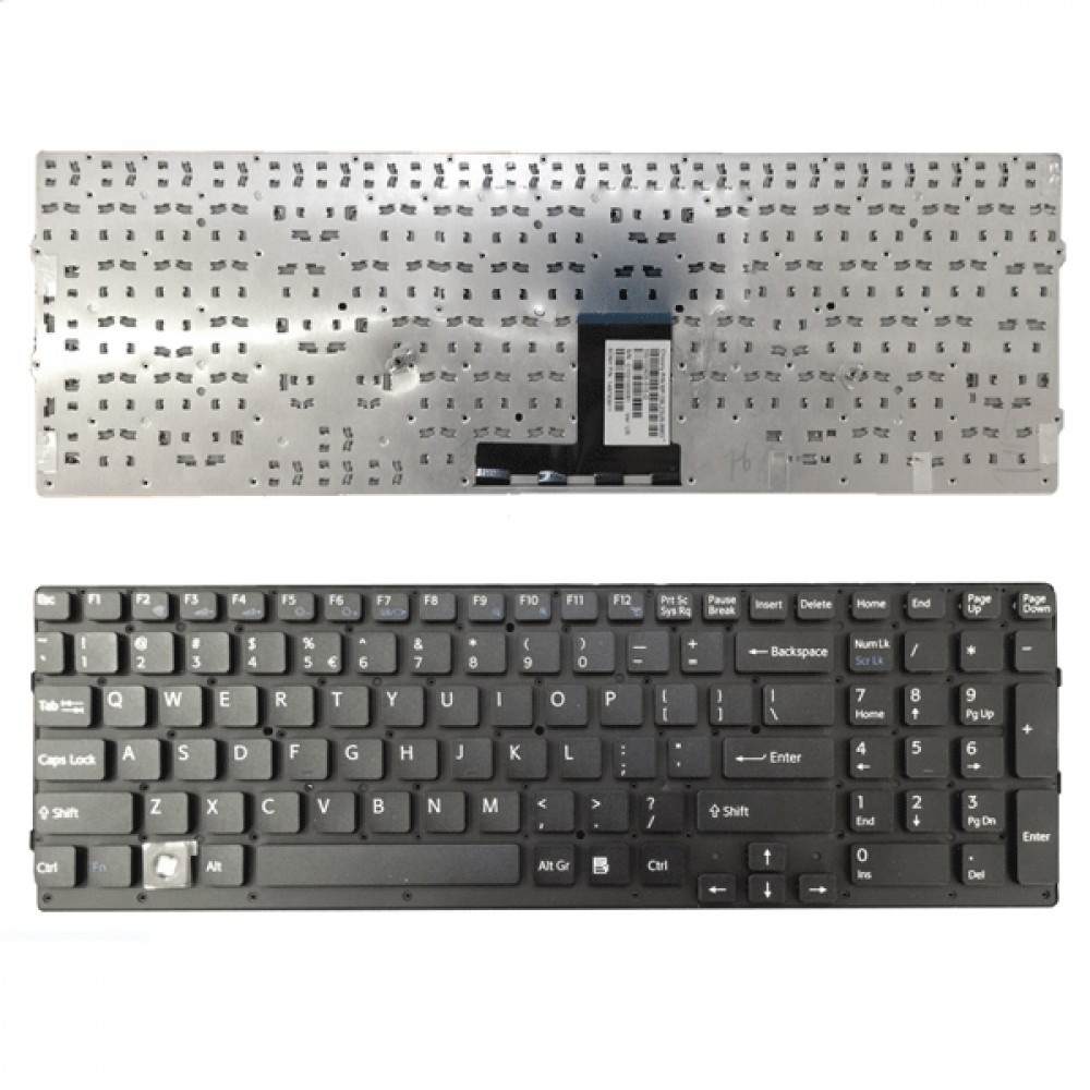 Bàn phím dùng cho Sony Vpc-EC (Màu Đen) Có Khung