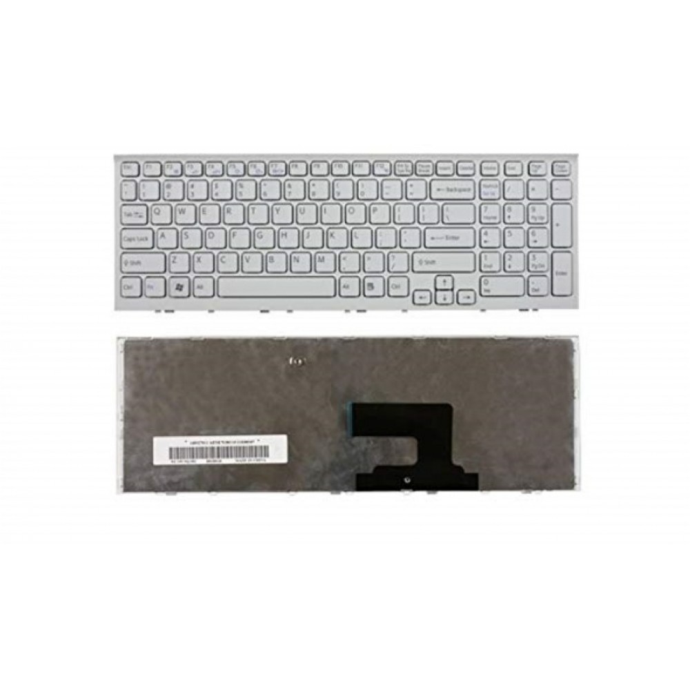 Bàn phím dùng cho Sony Vpc-EE (Màu Trắng) Có Khung