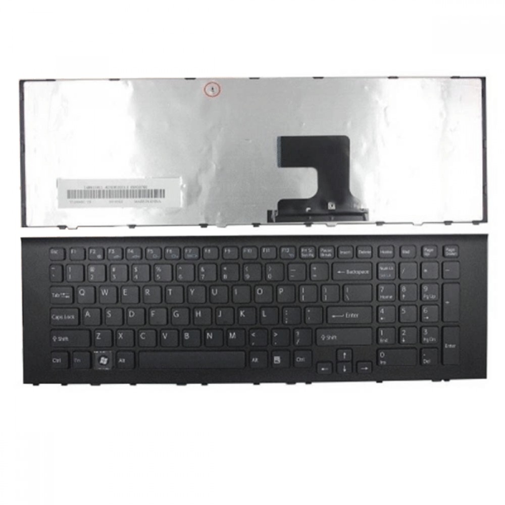 Bàn phím dùng cho Sony Vpc-EF (Màu Đen) Có Khung