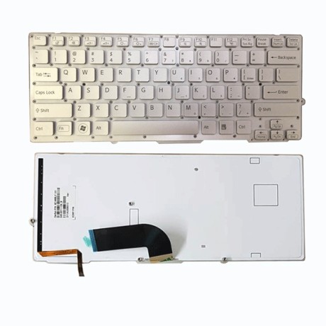 Bàn phím dùng cho Sony Vpc-SB,SD (Màu Bạc)