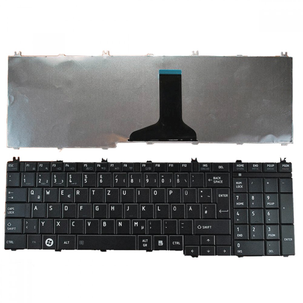 Bàn phím dùng cho Toshiba L650,L655,L670,L675,L750,L755,L770,L775 (Màu Đen)
