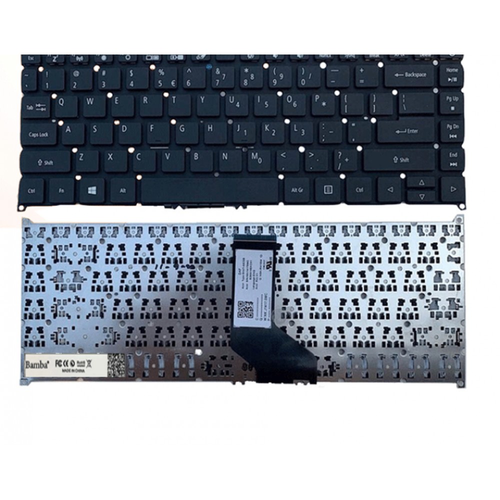 Bàn phím Tốt dùng cho A314-33,A314-41,A514-51,A514-51G,A514-51K,A514-51KG,Acer Travelmate P214-41-G2,P214-41-G3,P214-53,P214-53G (Có nút nguồn) (Có nút nguồn)