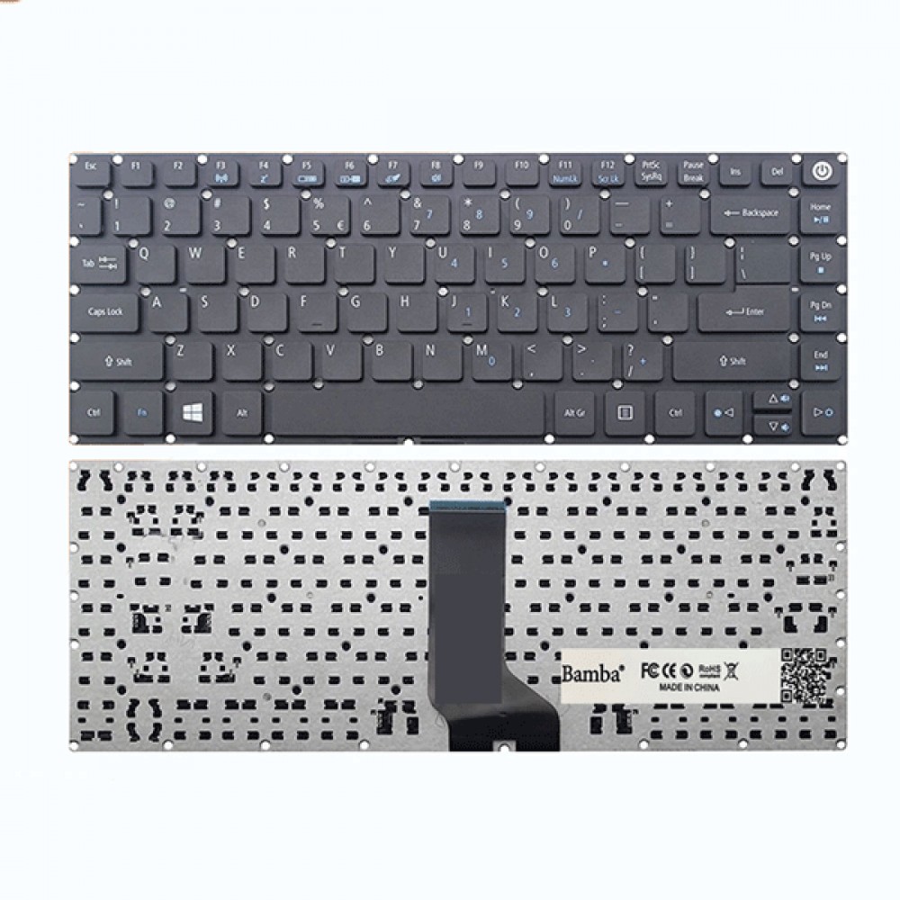 Bàn phím Tốt dùng cho Acer E5-473,E5-474,E5-475,E5-476 (Màu đen)