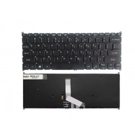 Bàn phím Tốt dùng cho Acer SF313-51,SF313-52,SF313-53,SF314-57,SF514-52,SF514-53 (Màu Bạc + Có Đèn) Có nút nguồn