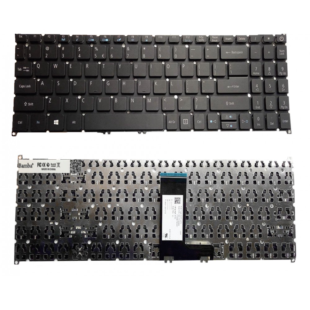 Bàn phím Tốt dùng cho Acer SF315-51,SF315-52,A315-57,A315-53G,A315-54,A315-54K,A315-55,A315-22 (Có nút nguồn)