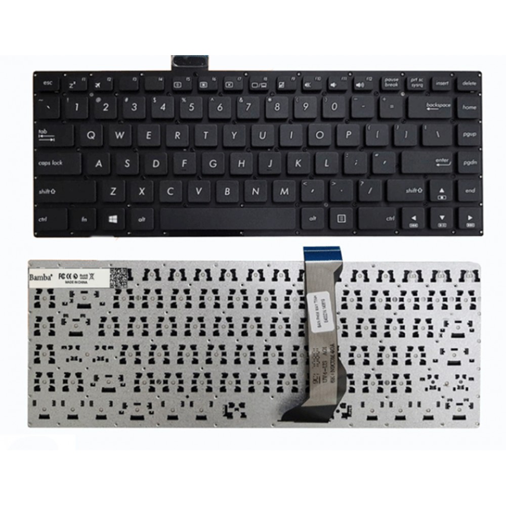 Bàn phím Tốt dùng cho Asus E402MA,E402SA,R417S,E402WA,E402NA,R417N,E402BA,X402B (Màu Đen)