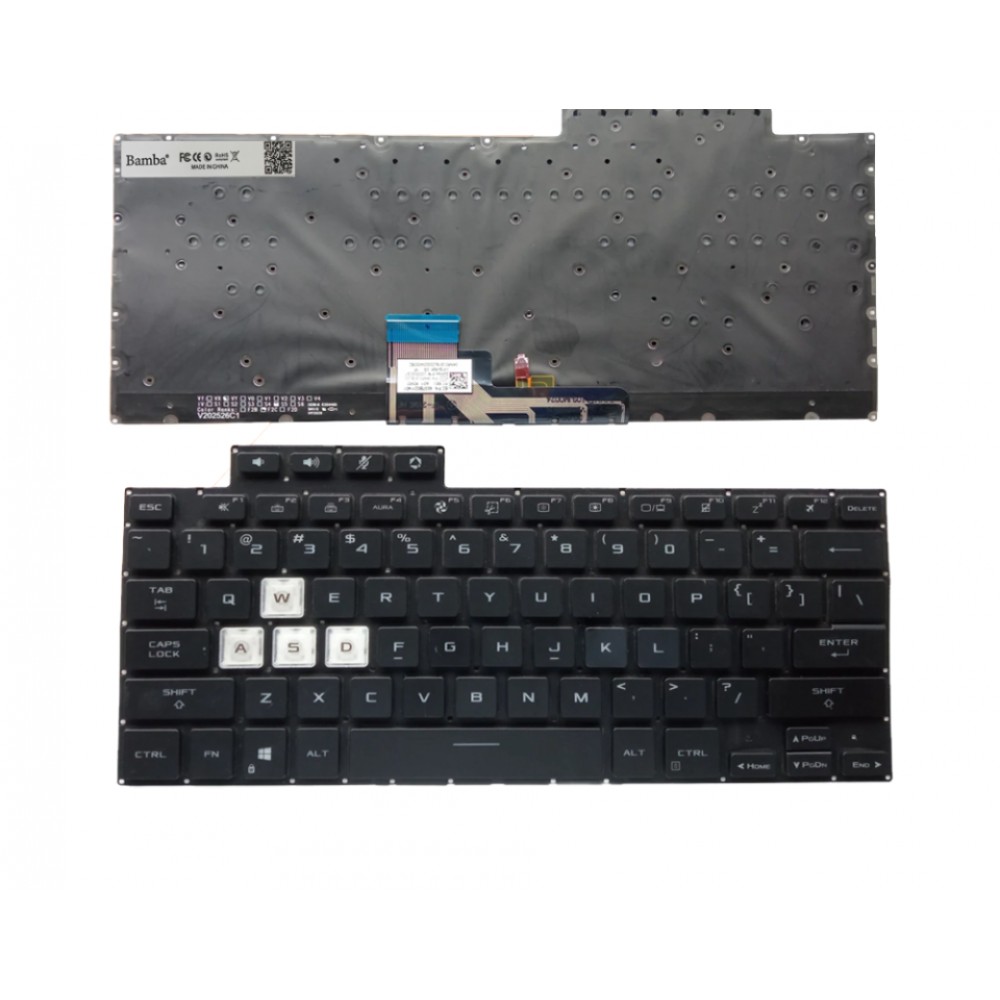 Bàn phím Tốt dùng cho Asus FX516,FX516P,FX516PR,FX516PM,FA516 (Màu Đen) Có đèn