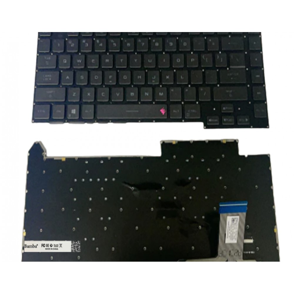 Bàn phím Tốt dùng cho Asus G513,G513Q,G513QY,G513QM (Màu Đen) Có đèn-Cable