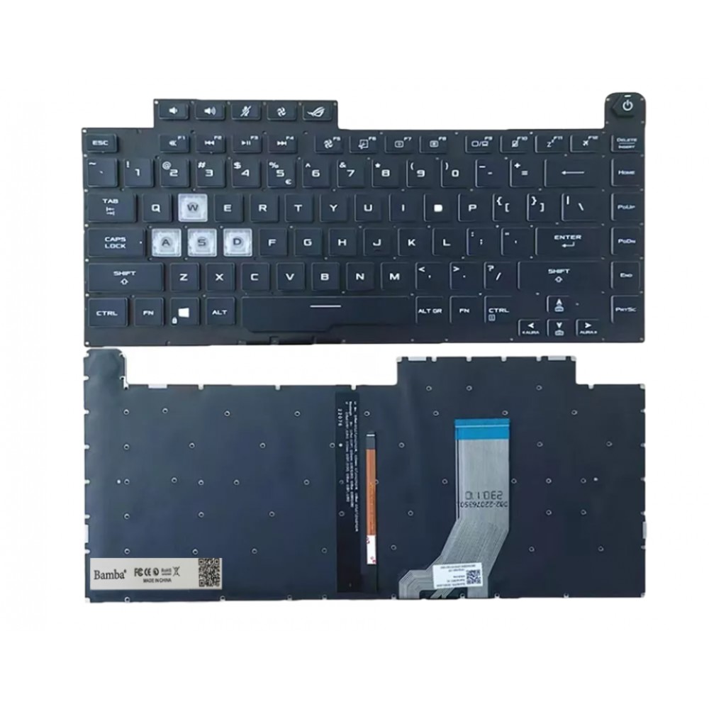 Bàn phím Tốt dùng cho Asus G531G,G531GU,G531GD (Màu Đen) Có đèn cable 8pin