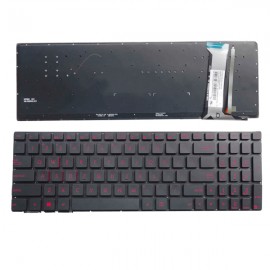 Bàn phím Tốt dùng cho Asus GL552,G550,G550JK,G550JX,GL550,G551 (Màu Đen Đỏ) Có Đèn