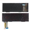 Bàn phím Tốt dùng cho Asus GL553VE,GL553VD (Màu Đen Đỏ) Led 8 PIN