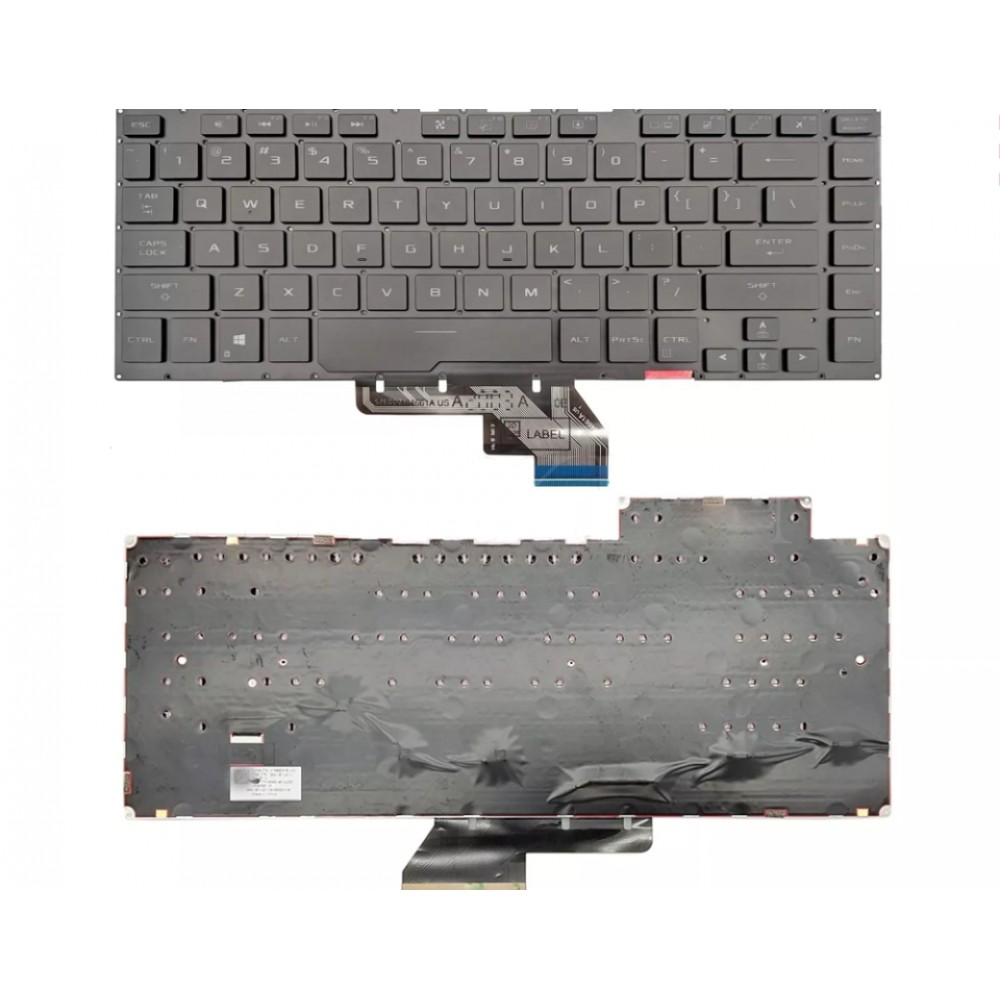 Bàn phím Tốt dùng cho Asus GU502LU,GU502LW,GU502LV,GU502LW,GU502LWS,GA502G,GA502D, GA502I,GX502,GX502G,GM502 (Màu Đen) Led Mạch