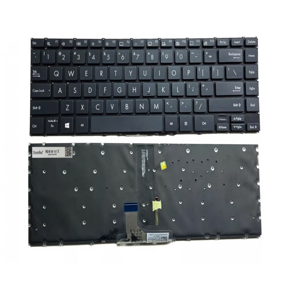 Bàn phím Tốt dùng cho Asus UX363,UX363J,UX363E,UXF3000,UXF3000E (Màu Đen) Có Đèn