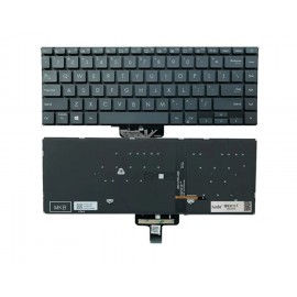 Bàn phím Tốt dùng cho Asus UX435,UX435EAL,UX435EGUS,UX435EA,UX435EGL (Màu Đen Xanh) Có đèn
