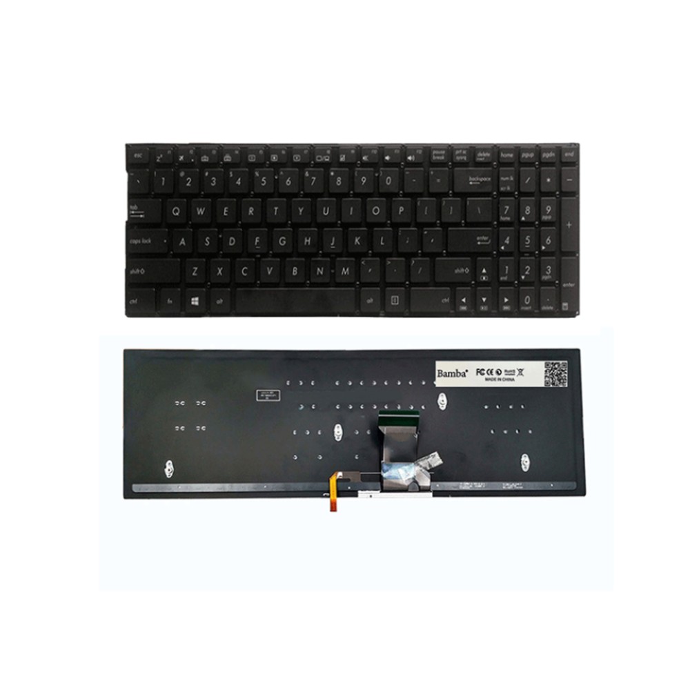 Bàn phím Tốt dùng cho Asus UX501,UX52,G501,N541L,Q501,Q502 (Màu Đen+Có Đèn)