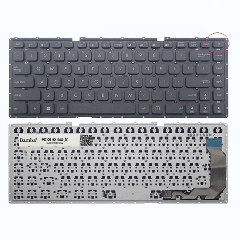 Bàn phím Tốt dùng cho Asus X441,X441S,X441SA,X441SC,X441N,X441NA (Màu Đen)
