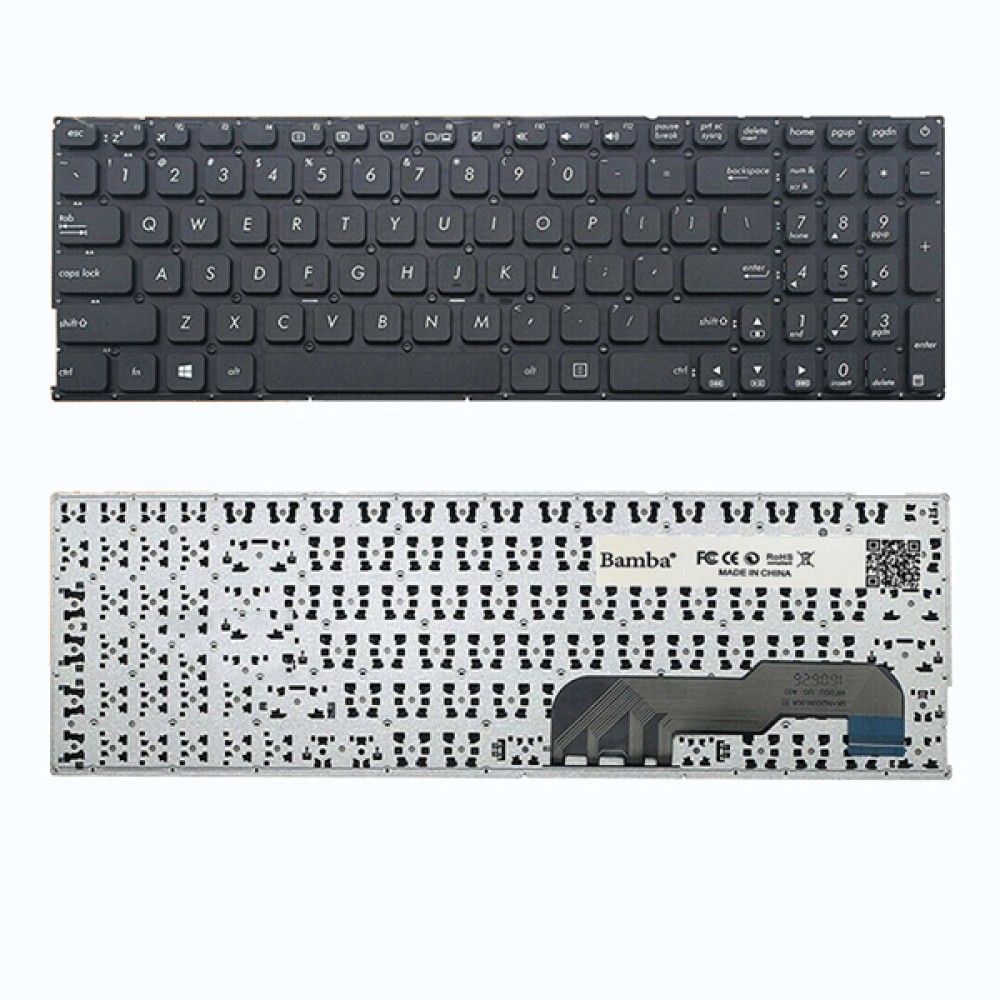 Bàn phím Tốt dùng cho Asus X541,X541S,X541SA,X541SC,X541U,X541UA,X541UV (Màu Đen)