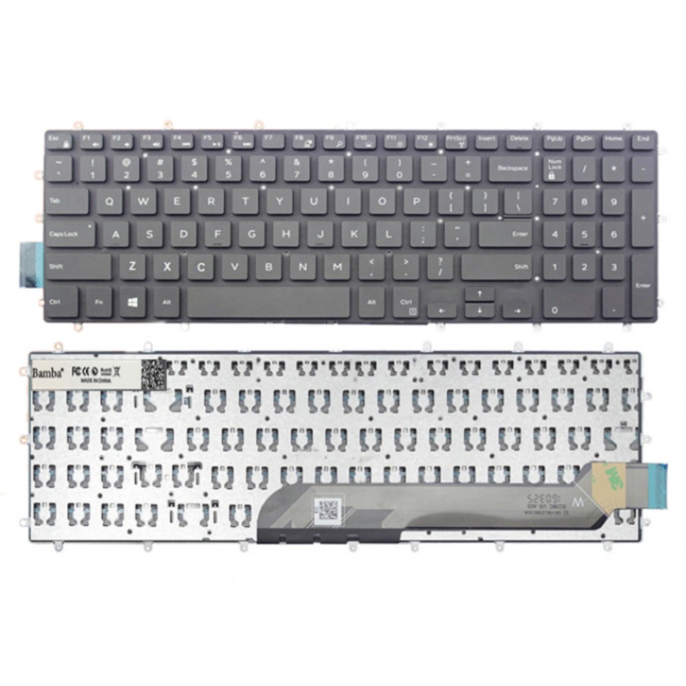 Bàn phím Tốt dùng cho Dell Inspiron 3585,3780,3781,3785,3793,5565,5567,5765,5767,5570,5575,5665,5765,5767,5770,7566,7567,7577,7586,7773,7778,7779,Vostrol 5568,7570,7580 (Màu Đen Đỏ) Có đèn