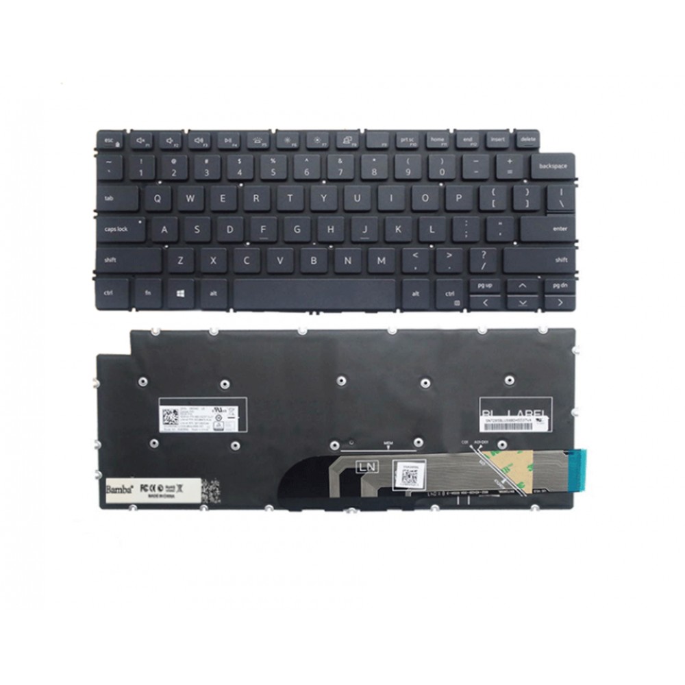 Bàn phím Tốt dùng cho Dell Latitude 3400,Dell Inspiron 5480,5481,5482,5485,5488,5491,5580,5585,7386,7586,P76F,P77F,P91G,P92G,P93G,P111G,Dell Vostro 5481,5581 (Có Đèn)